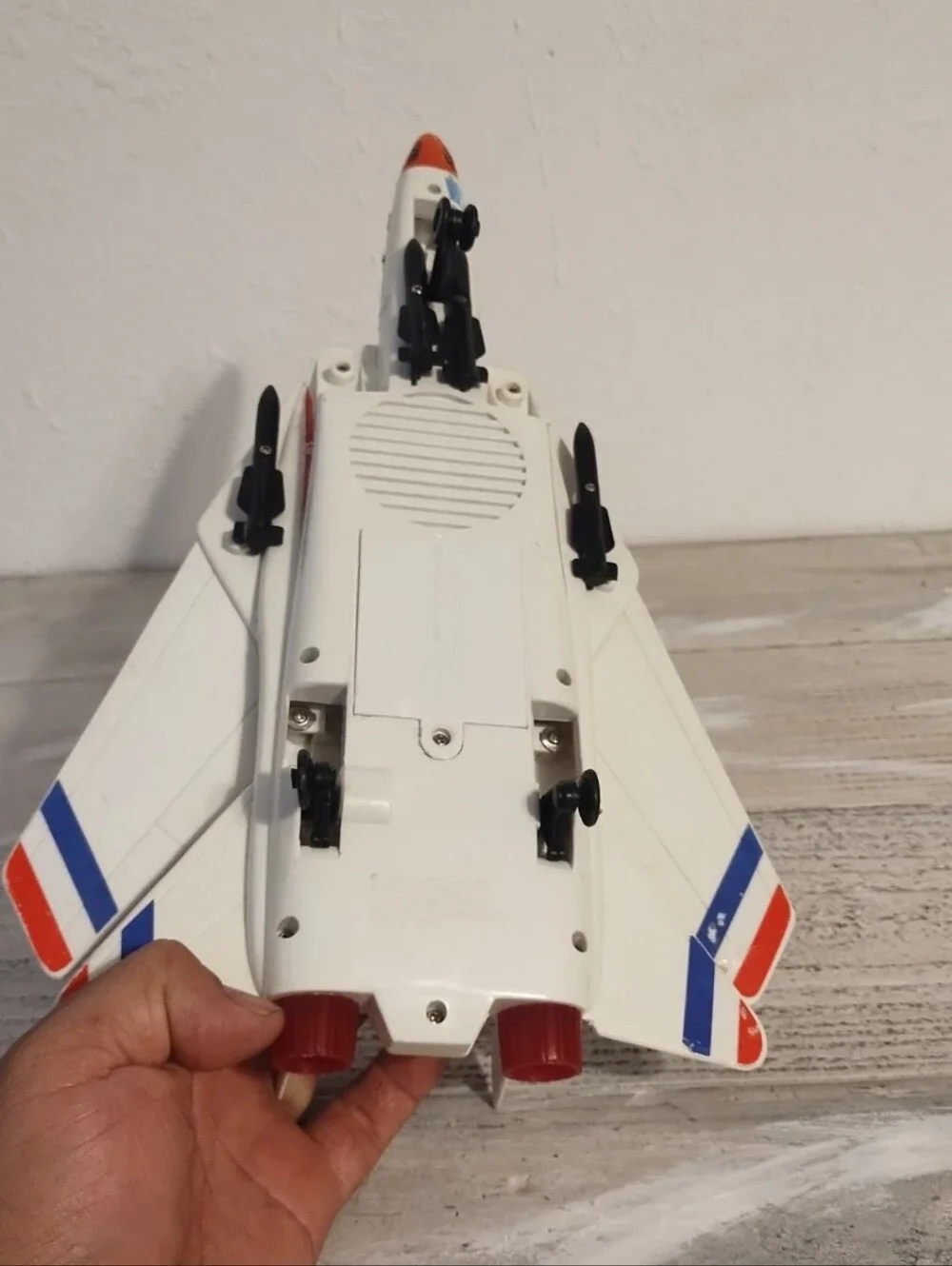 Original 1996 Thunderbirds Jet Plane VINTAGE Toy w/ Retractable Wings by Empire